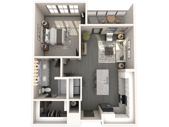 Harden at Public Market in Fort Worth, TX - Building Photo - Floor Plan