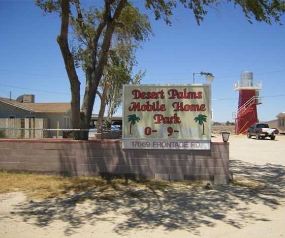 Desert Palm Mobile Home Park in North Edwards, CA - Building Photo