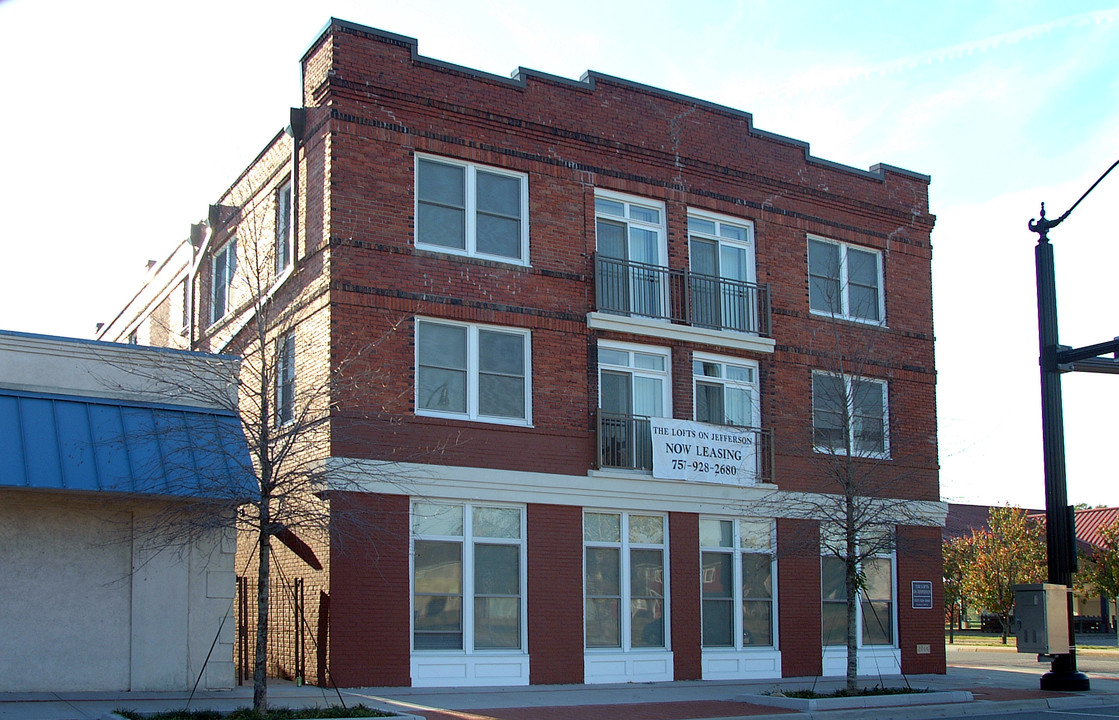 The Lofts at Jefferson in Newport News, VA - Building Photo