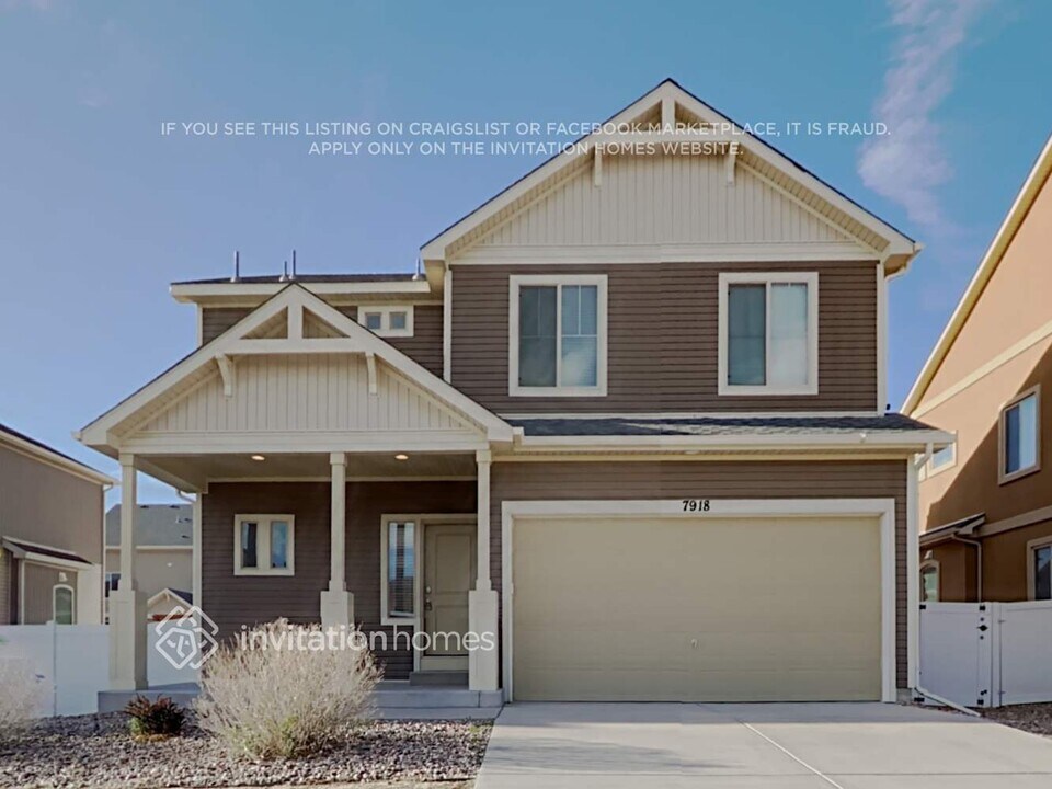 7918 Whistlestop Ln in Fountain, CO - Building Photo
