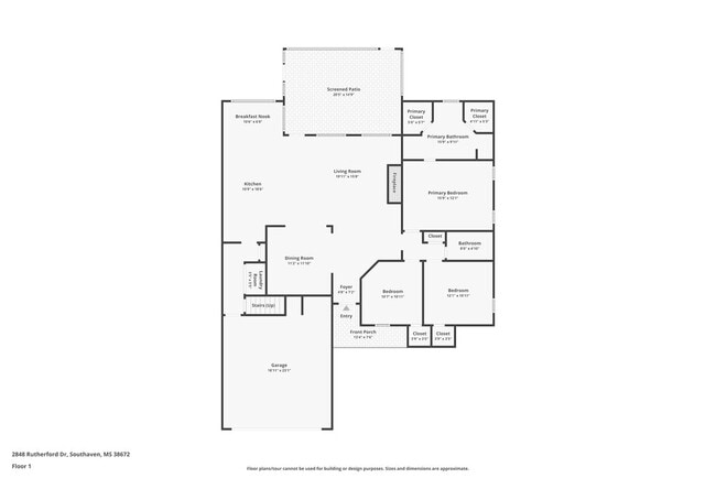 2848 Rutherford Dr in Southaven, MS - Building Photo - Building Photo