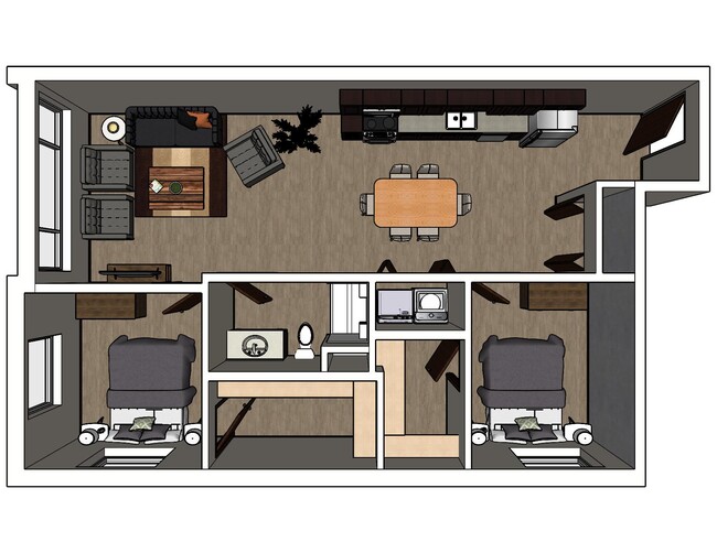 Fairmont Flats in Moorhead, MN - Building Photo - Floor Plan