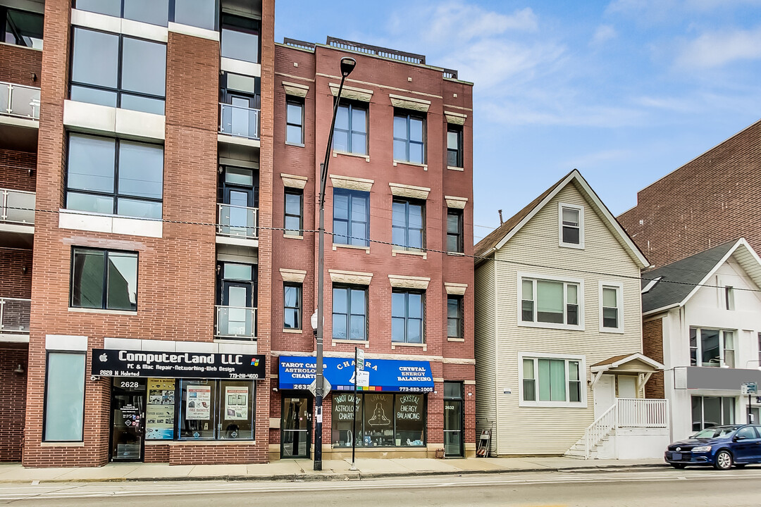 2632 N Halsted St, Unit 4 in Chicago, IL - Foto de edificio