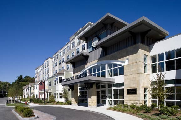 Woodland Station Apartments in Newton, MA - Building Photo