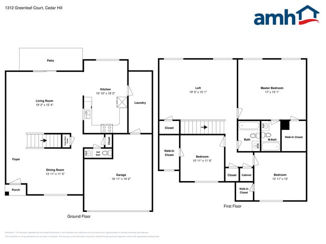 1312 Greenleaf Ct in Cedar Hill, TX - Foto de edificio - Building Photo