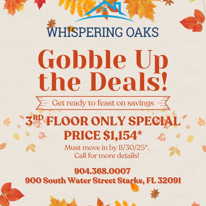 Whispering Oaks in Starke, FL - Foto de edificio