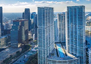 495 Brickell, Unit 3610 in Miami, FL - Building Photo - Building Photo