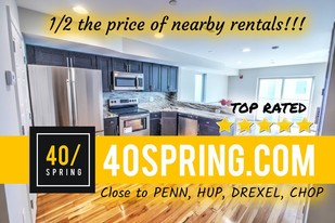 40/Spring near PENN, HUP, CHOP, DREXEL, CHOP Apartamentos