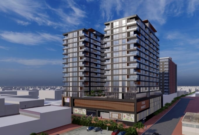 The Sapphire in Hackensack, NJ - Foto de edificio