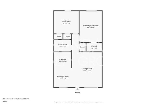 1518 E Hedrick Dr in Tucson, AZ - Foto de edificio - Building Photo