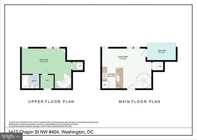 property at 1417 Chapin St NW