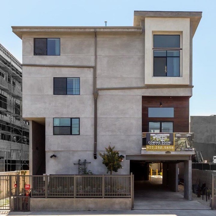 The Lofts on Lillian Way in Los Angeles, CA - Foto de edificio