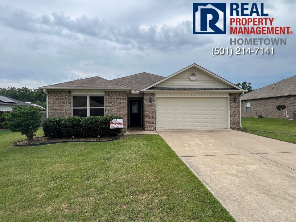 1105 Crossing Lp in Bryant, AR - Building Photo