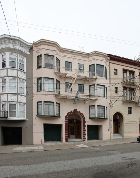 1538 Filbert St in San Francisco, CA - Foto de edificio