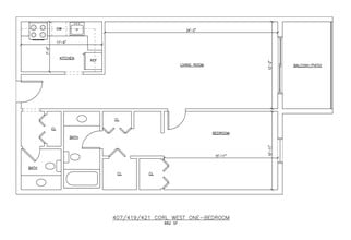 Falport Corl in State College, PA - Foto de edificio - Floor Plan