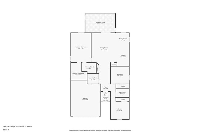 568 Vista Ridge Dr in Ruskin, FL - Foto de edificio - Building Photo