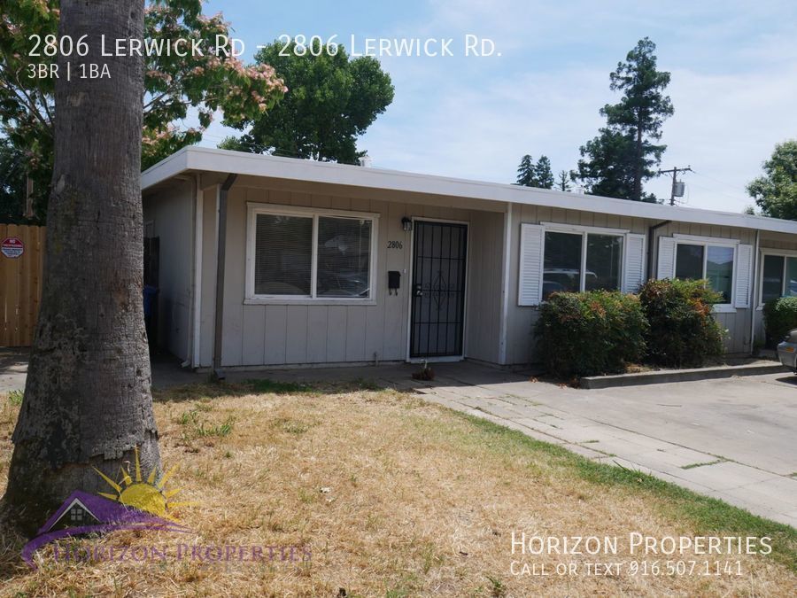 2806 Lerwick Rd in Sacramento, CA - Building Photo