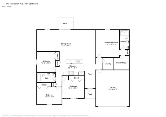 714 SW McCracken Ave in Port St. Lucie, FL - Foto de edificio - Building Photo