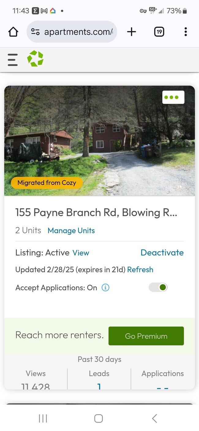 property at 153 Payne Branch Rd