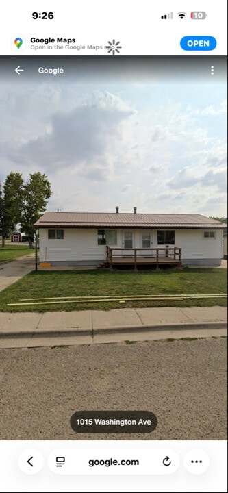 1015 Washington Ave in Havre, MT - Foto de edificio