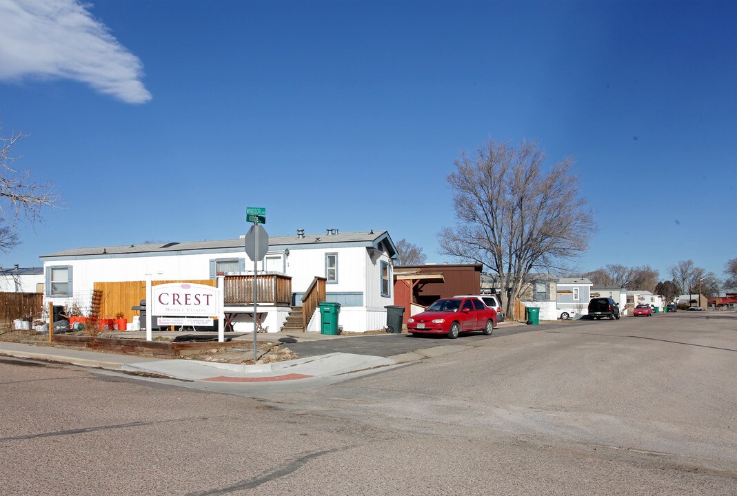 Crest Mobile Estates in Fountain, CO - Building Photo