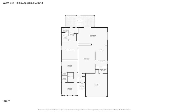 923 Welch Hill Cir, Unit 2100-103 in Apopka, FL - Foto de edificio - Building Photo