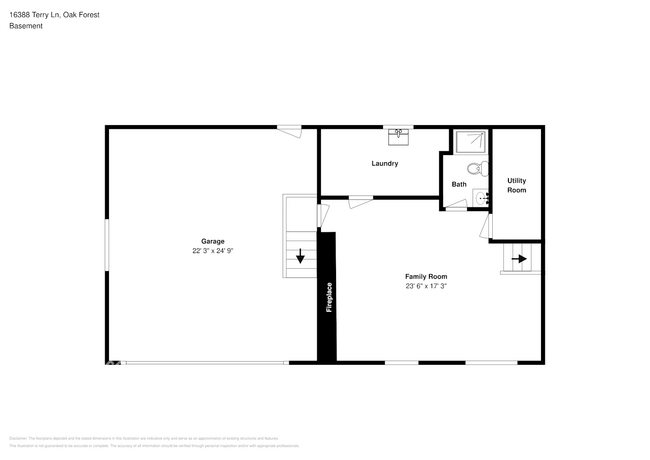 16388 Terry Ln in Oak Forest, IL - Building Photo - Building Photo
