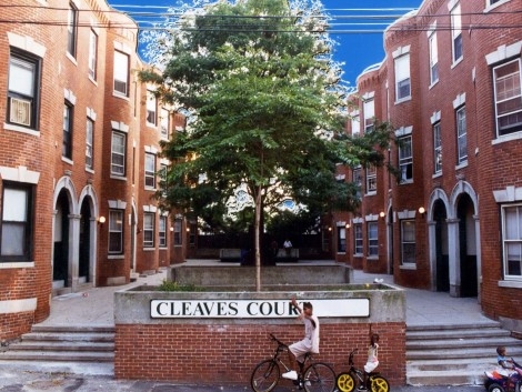 Cleaves Court in Roxbury, MA - Foto de edificio