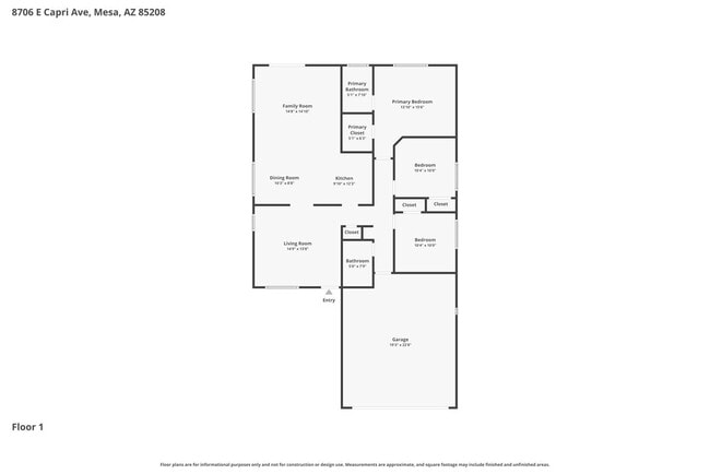 8706 E Capri Ave in Mesa, AZ - Building Photo - Building Photo