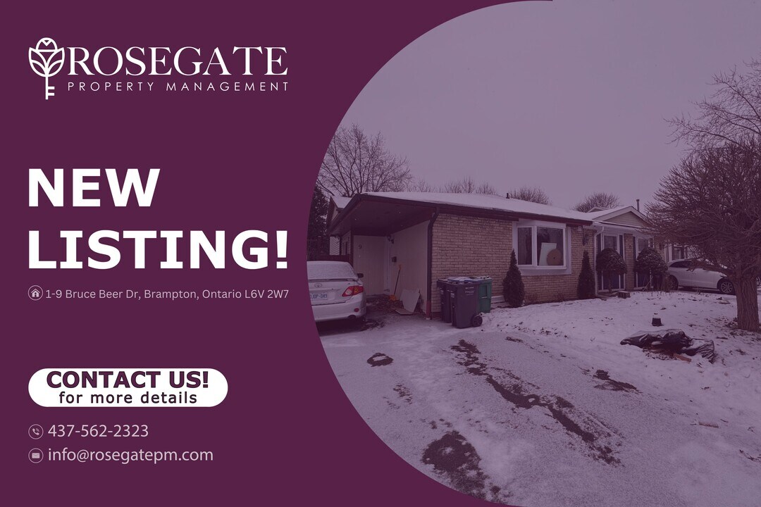 9 Bruce Beer Dr in Brampton, ON - Building Photo