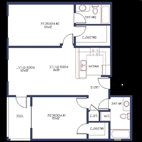 AJ Monterey St in Gilroy, CA - Building Photo - Floor Plan