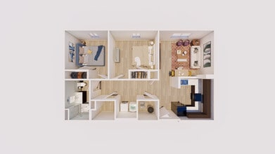 Starling Senior Apartments in Lake Villa, IL - Building Photo - Floor Plan