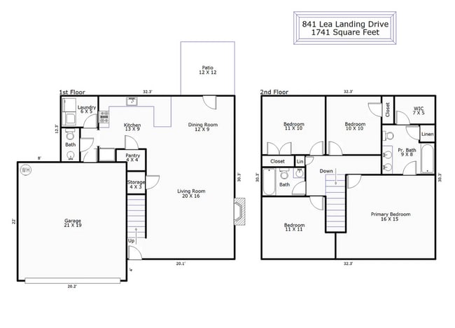 841 Lea Landing Dr in Wilmington, NC - Building Photo - Building Photo