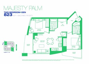 The Palm in Toronto, ON - Building Photo - Floor Plan