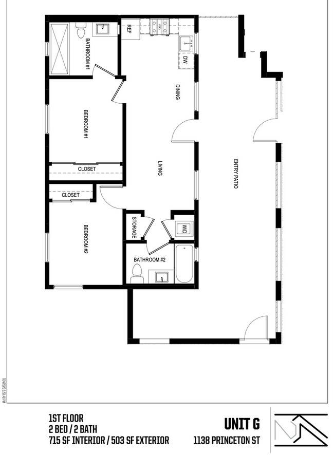 1132-1142 Princeton Street in Santa Monica, CA - Building Photo - Interior Photo