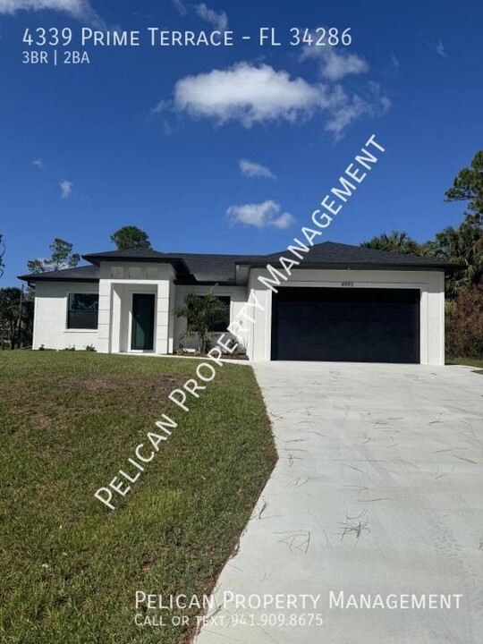 4339 Prime Terrace in North Port, FL - Building Photo