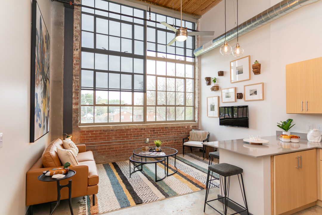 MoJud Lofts in Greensboro, NC - Building Photo