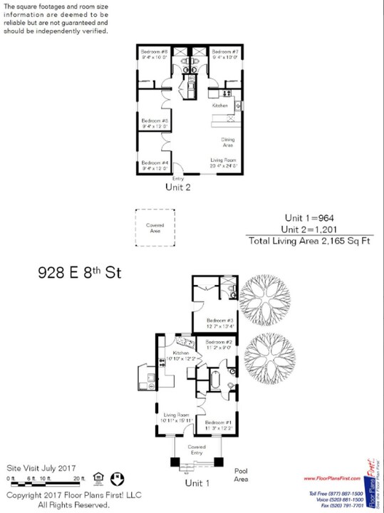 928 E 8th St in Tucson, AZ - Building Photo