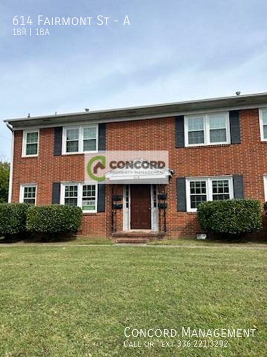 614 Fairmont St in Greensboro, NC - Building Photo