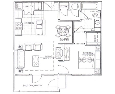Dwell at the Arbor in Texarkana, AR - Building Photo - Floor Plan