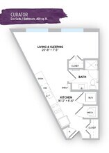 Gallerie Apartments in Kansas City, MO - Foto de edificio - Floor Plan
