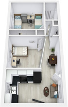 Capri Apartments at Isla Vista in Goleta, CA - Building Photo - Floor Plan