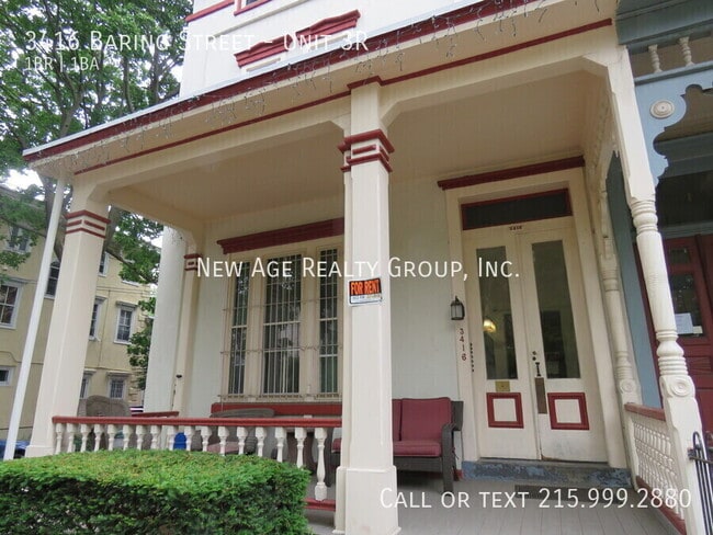 3416 Baring St, Unit Unit 3R in Philadelphia, PA - Foto de edificio - Building Photo