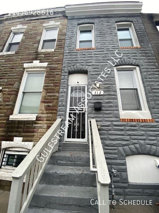 512 N Rose St in Baltimore, MD - Building Photo