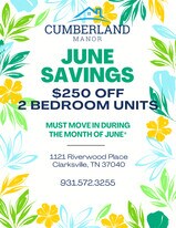 Cumberland Manor Apartments in Clarksville, TN - Building Photo