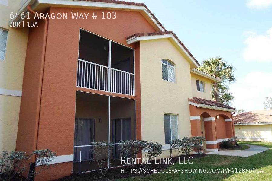 6461 Aragon Way in Ft. Myers, FL - Building Photo