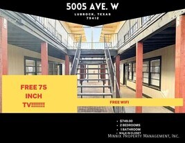 5005 Avenue W, Unit 5 in Lubbock, TX - Building Photo