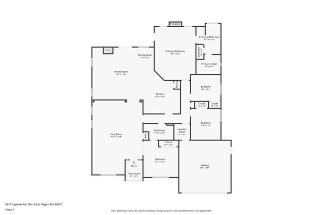 6017 Ingenue Rd in North Las Vegas, NV - Building Photo - Building Photo