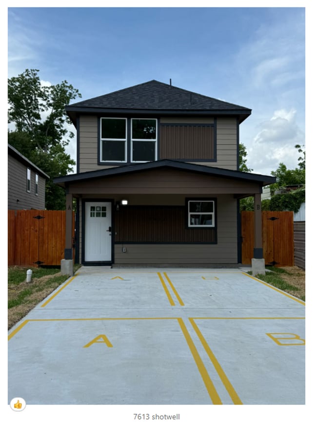 property at 7613 Shotwell St