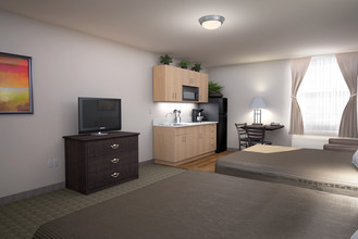 Aptel Studio Hotel in Anchorage, AK - Building Photo - Building Photo